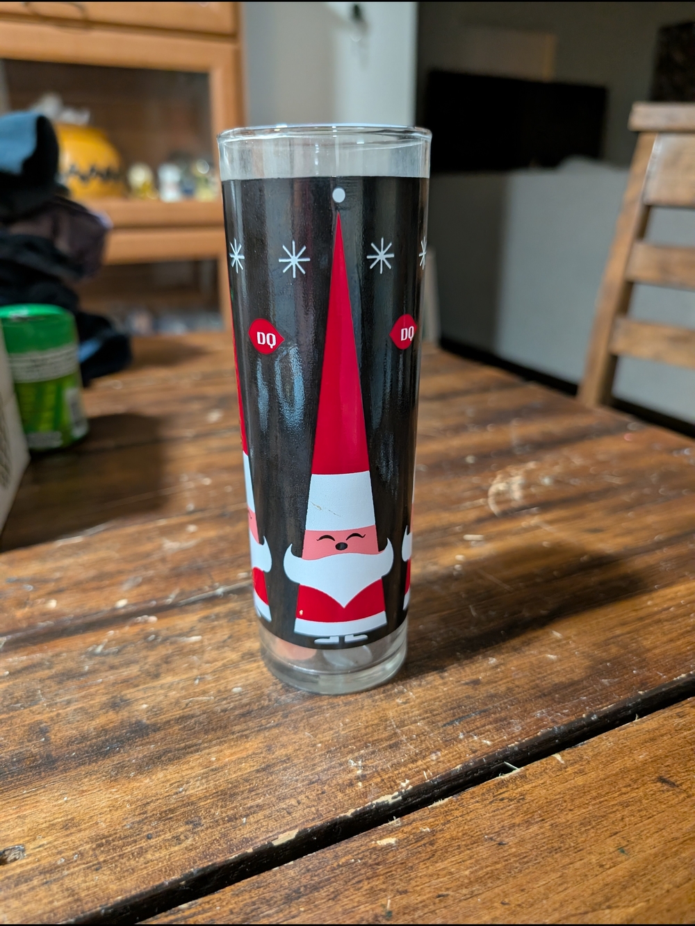 VTG 1960s Holt Howard DQ Atomic Santa Tumbler